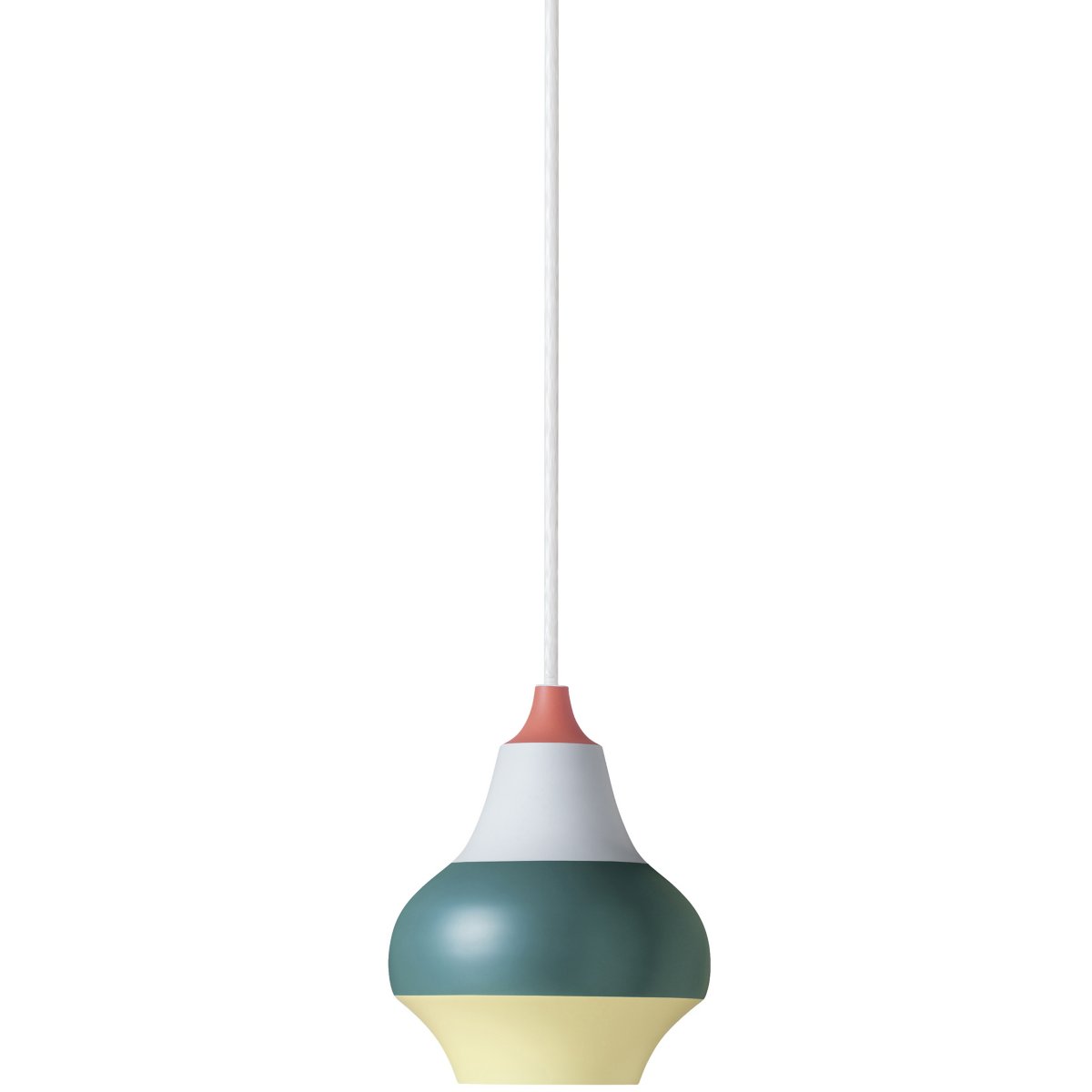 Louis Poulsen | Cirque Pendant Light — Yellow Top, Small | Unbuilt